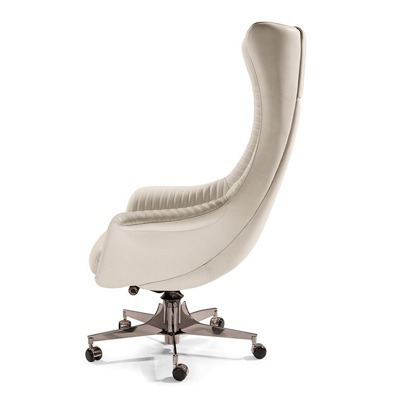 Custom-made luxury home-use genuine leather office chair