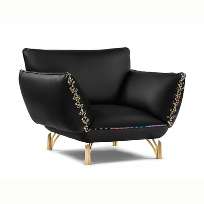 Medusa floral fabric armchair