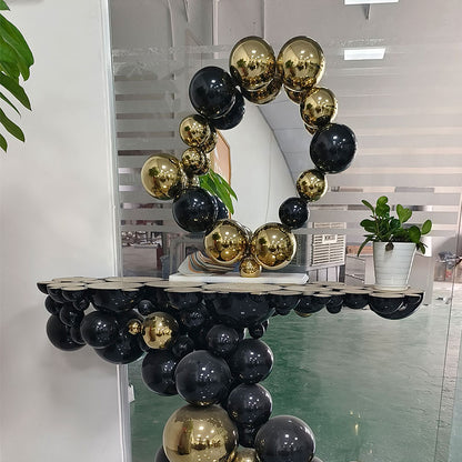 Spherical Wall-Mounted Decorative Mirror