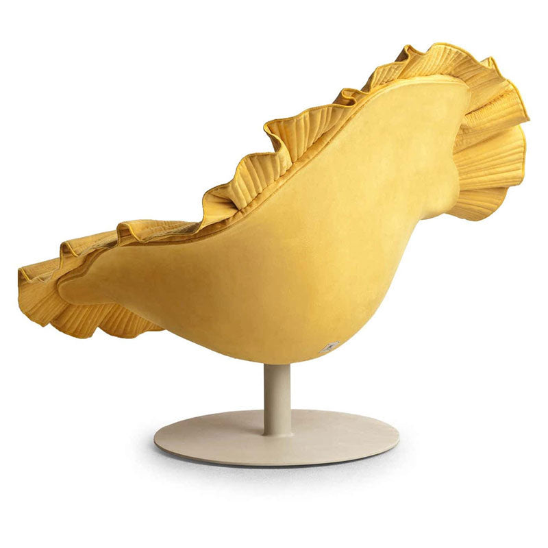 Rotatable lotus chair supports color customization