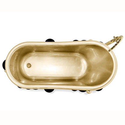 Luxury Furniture Direct Sales Factory - Modern Bathroom Bubble Ball Freestanding Bathtub in Black