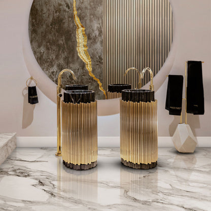 Symphony Freestand Washbasin black