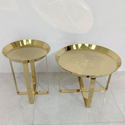 Unique Gold Side Table