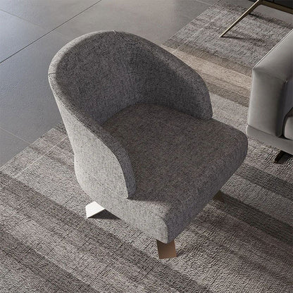 360-Degree Swivel Leisure Chair—Fabric Material and Color Customizable