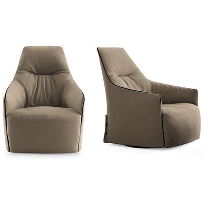 Comfortable Single Lounge Chair with Footrest