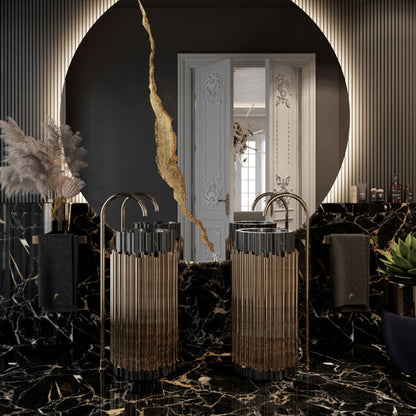 Symphony Freestand Washbasin black