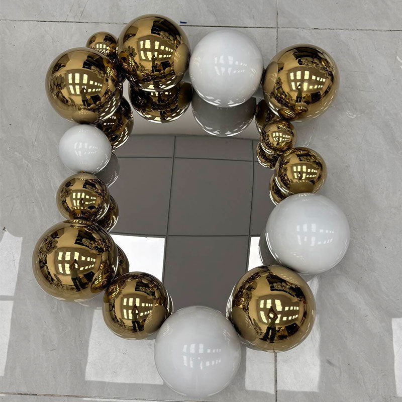 Spherical Wall-Mounted Decorative Mirror