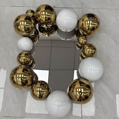 Spherical Wall-Mounted Decorative Mirror