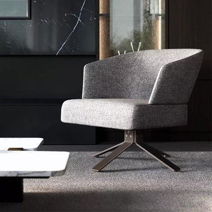 360-Degree Swivel Leisure Chair—Fabric Material and Color Customizable