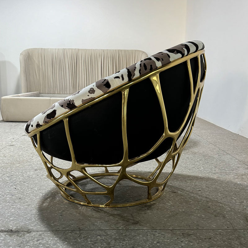 Brass Armchair