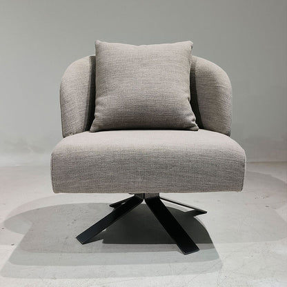 360-Degree Swivel Leisure Chair—Fabric Material and Color Customizable