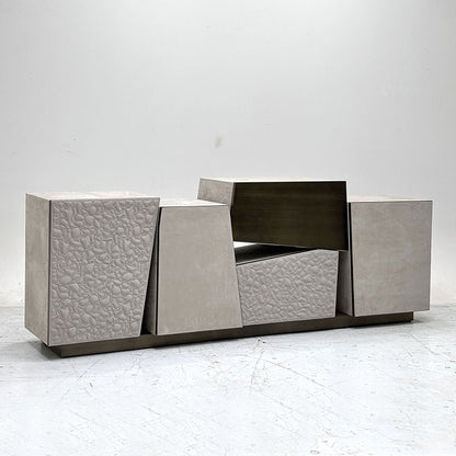 Artistic Side Cabinet for Villa Entryways/Living Rooms