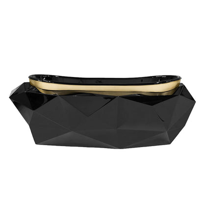 Hot Selling Hard Marble Material Brass Accessories Bathtub for Villa Five-star Hotel Bathroom