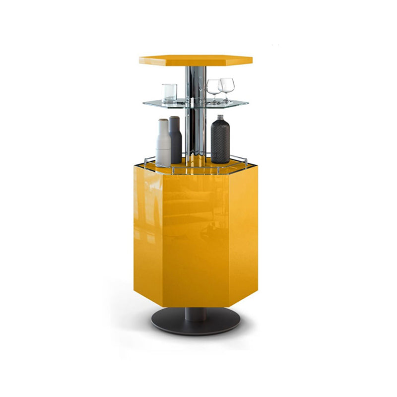 Hexagonal Electric Lift Bar Cabinet