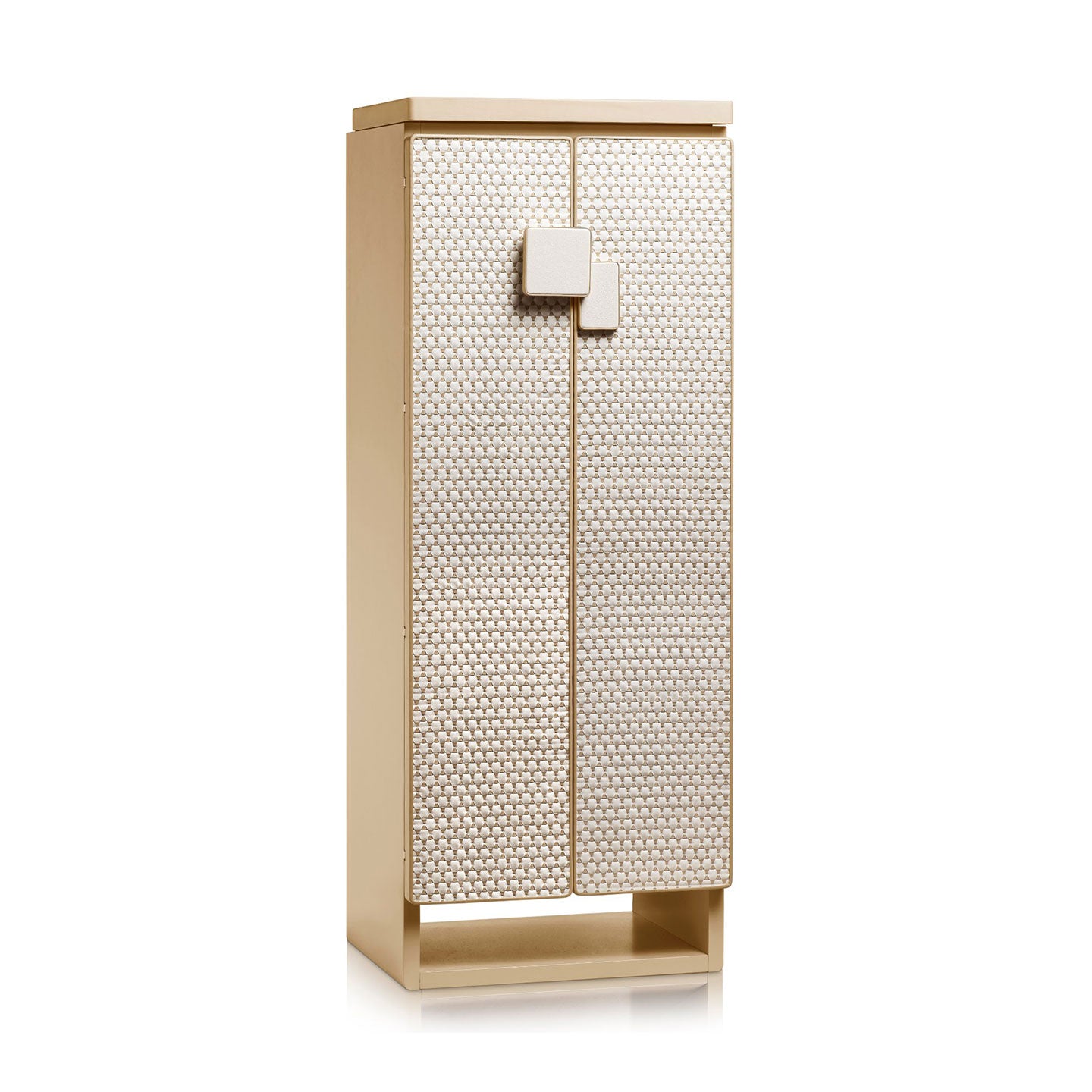 Luxury Tall Jewelry Armoire with Mirror & Secure Storage Cabinet