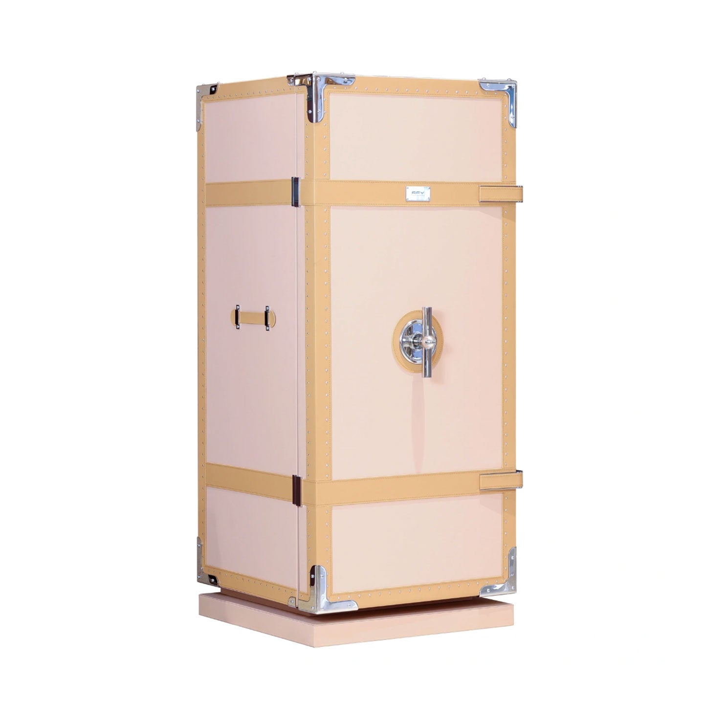 Customizable Dual-Lock Luxury Jewelry Safe Cabinet