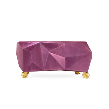 Purple diamond sideboard, colors can be customized.