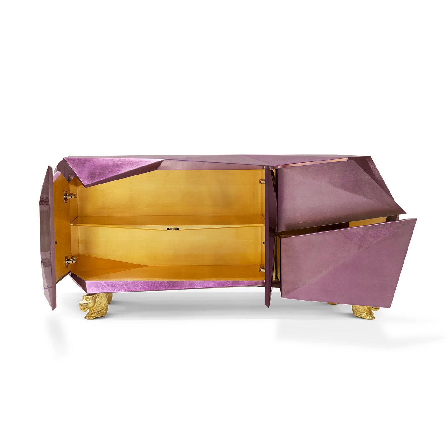 Purple diamond sideboard, colors can be customized.