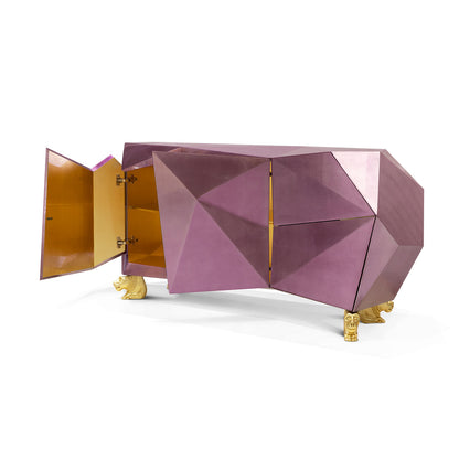 Purple diamond sideboard, colors can be customized.