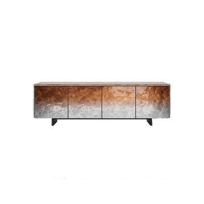 Sideboard in molten glass