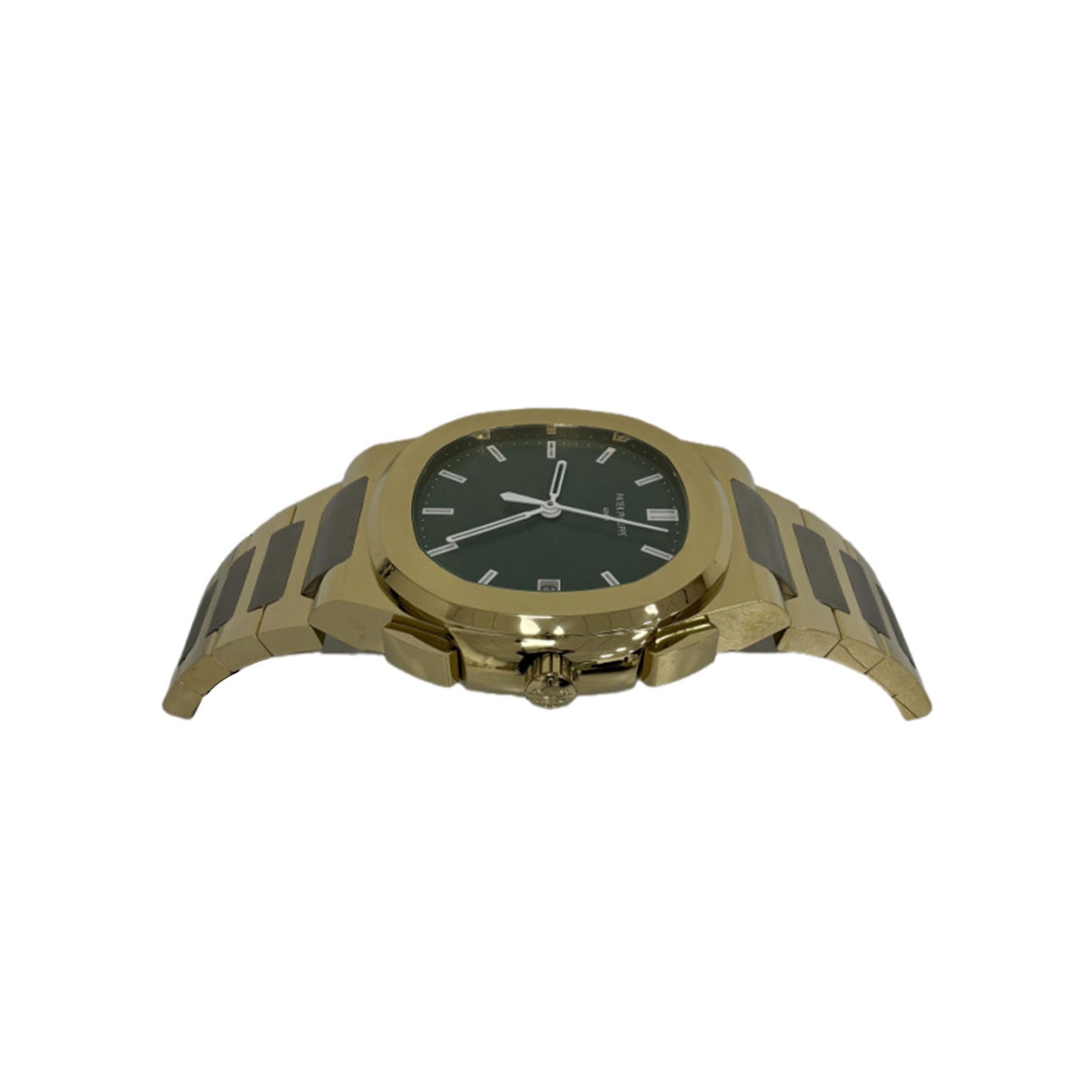 Oversized Gold Patek Philippe-Style Watch-Shaped Coffee Table: A Luxurious Home Decor Feature