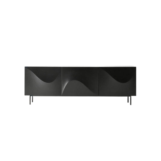 Wavy Front Sideboard | Modern Sculptural Storage Cabinet