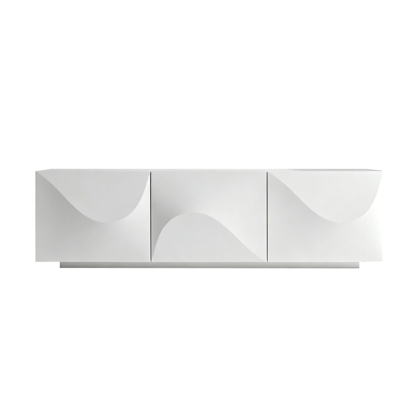 Wavy Front Sideboard | Modern Sculptural Storage Cabinet