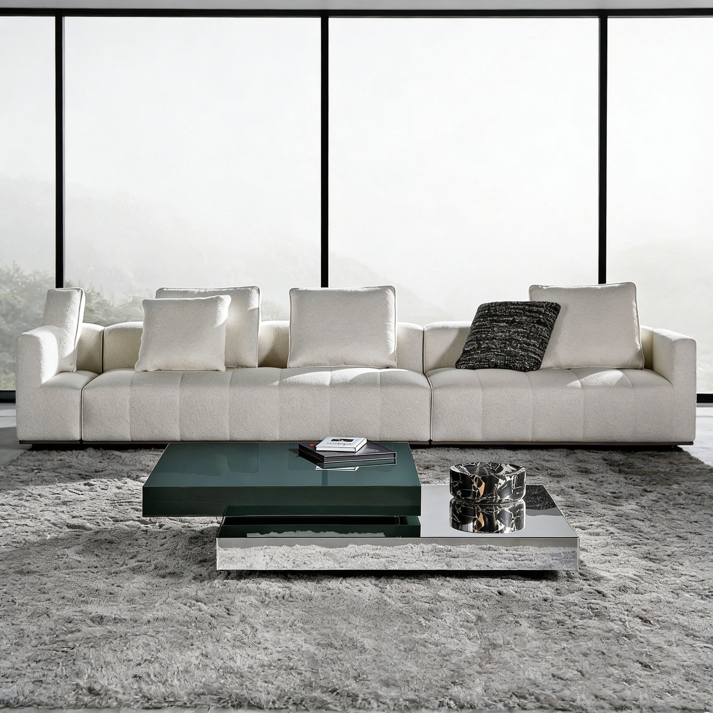 Solid Steel coffee tables