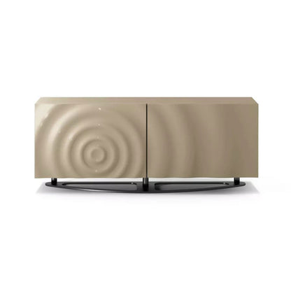Modern Water Ripple Wine Cabinet, Luxury Sideboard