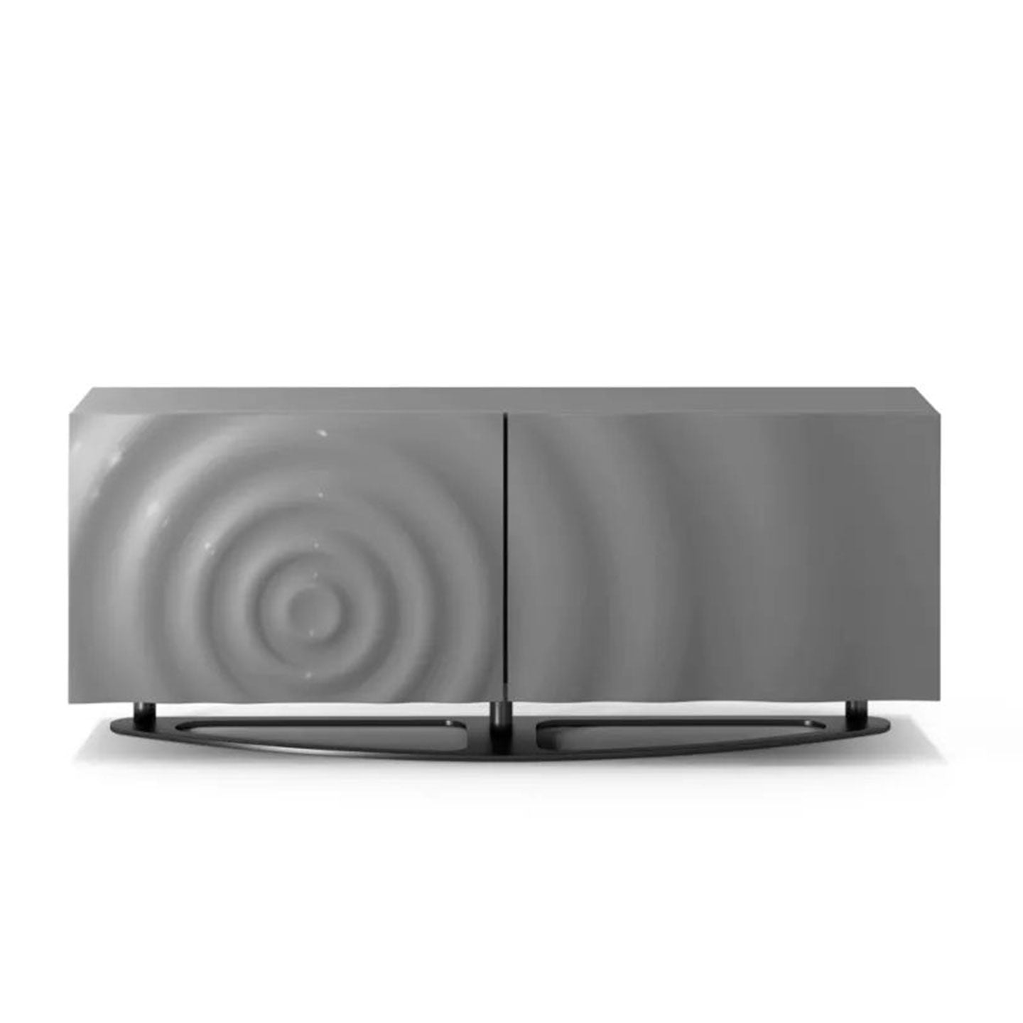 Modern Water Ripple Wine Cabinet, Luxury Sideboard