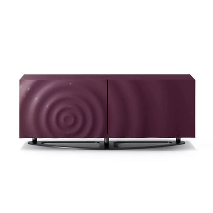Modern Water Ripple Wine Cabinet, Luxury Sideboard