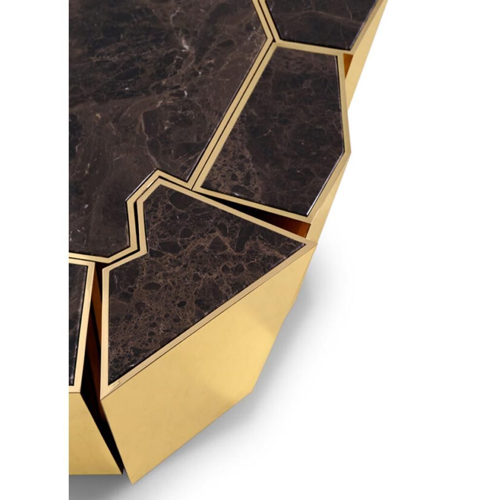 Crackle Center Table