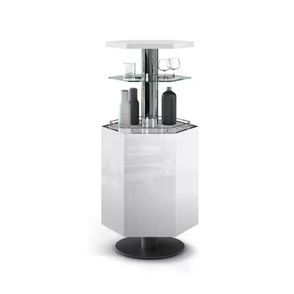 Hexagonal Electric Lift Bar Cabinet