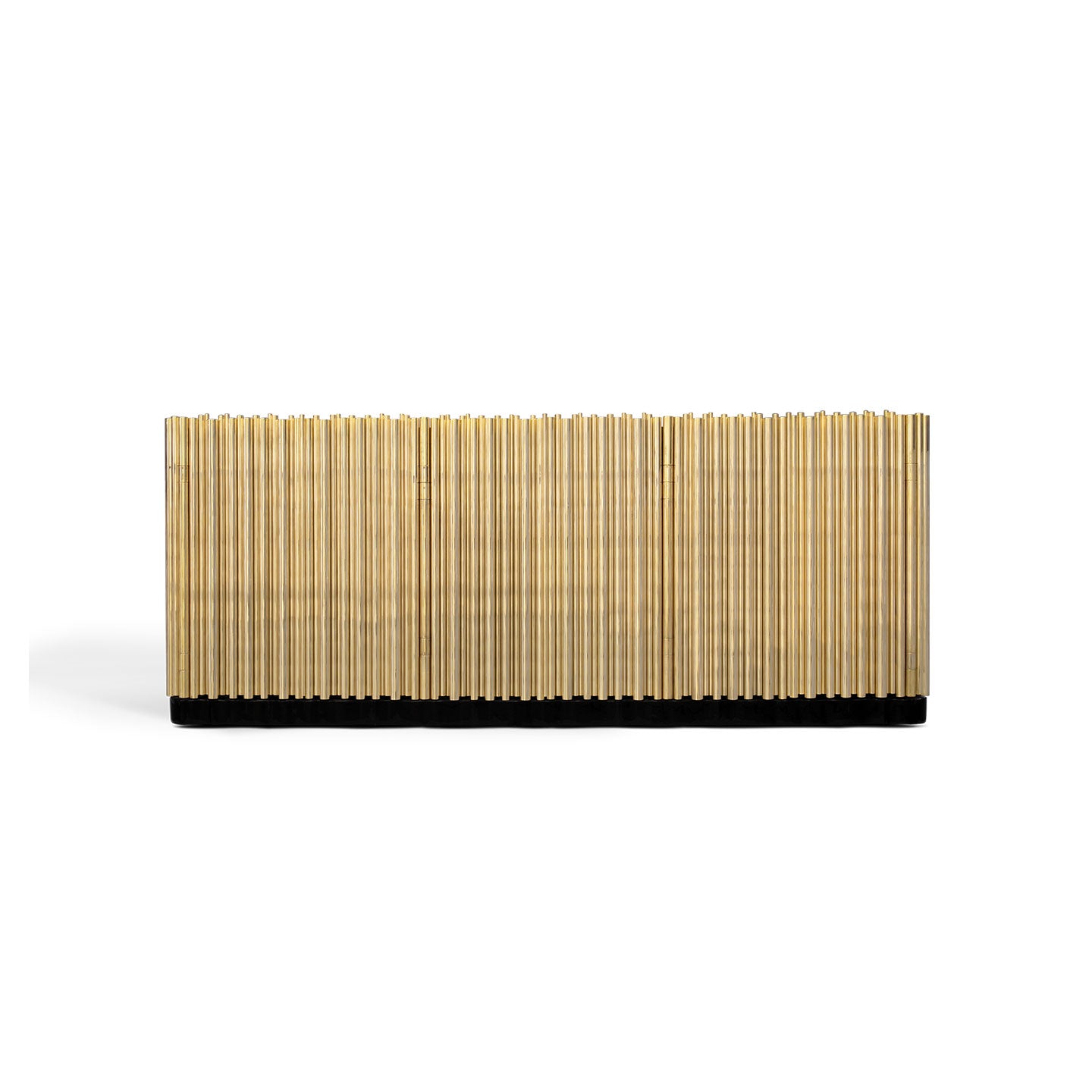 Gold-plated entryway cabinet, luxurious modern sideboard