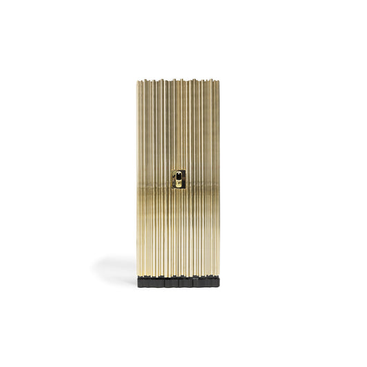 Luxury Gold Watch Winder Safe Cabinet with Auto Rotation